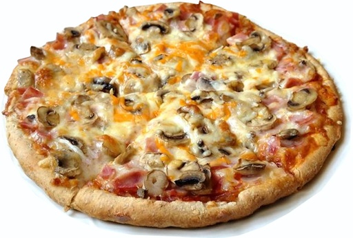 ½ Pizza de Champiñones